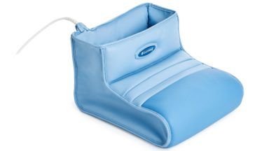 Aplicador de terapia magnética A16P adaptado para aplicações confortáveis nos pés. Ideal para terapias no conforto da sua casa.
